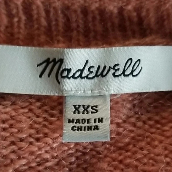 Madewell Chelsea Pocket Pullover Sweater XXS - Picture 7 of 9